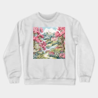 Chinoiserie and botanicals II Crewneck Sweatshirt